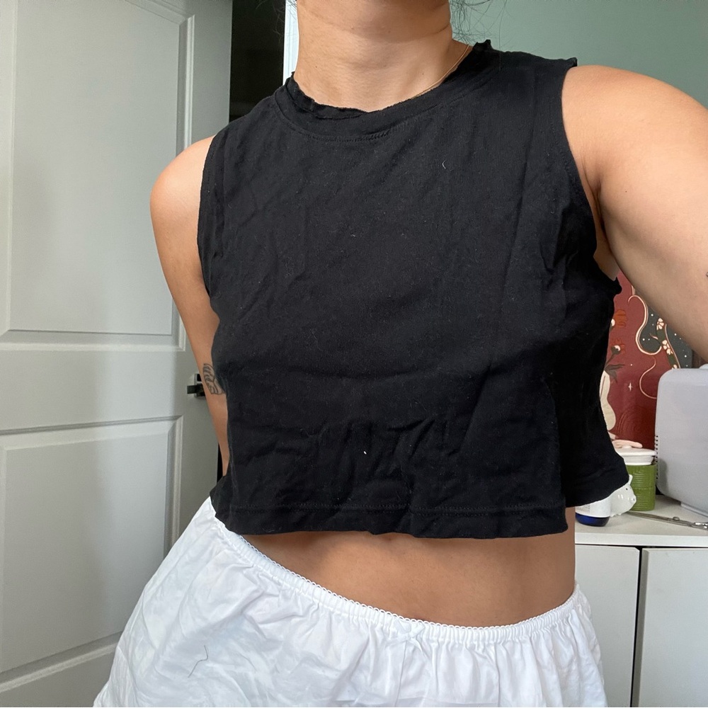 SOLD Mate the label cropped tank - Picture 2 of 9